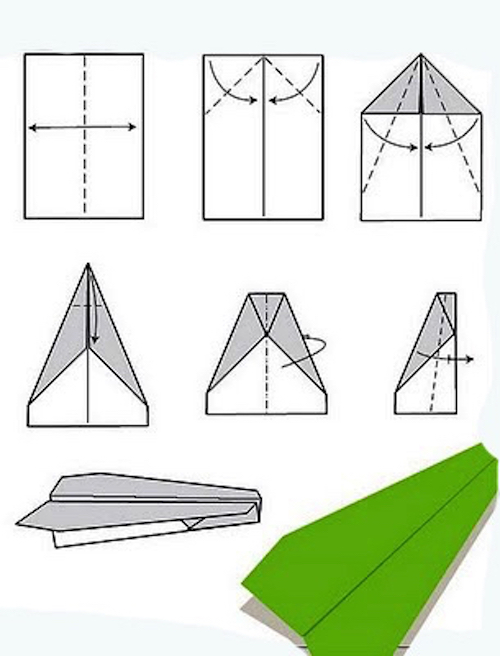 Как сделать самолет из бумаги